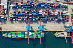 Birds Eye View Photo Of Freight Containers 2226458