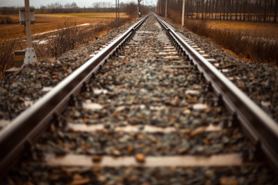 Path Railroad Rails Straight 1425