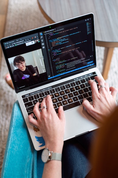 Person Using Macbook Pro 3861964
