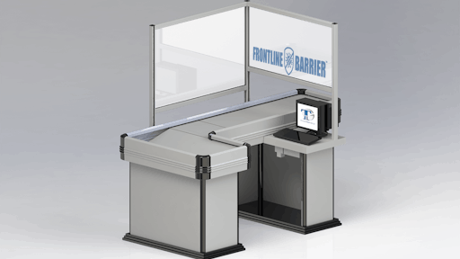 Cashier Back View