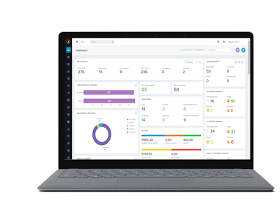 Zuper Workforce Management Dashboard