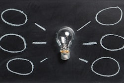 Abstract Blackboard Bulb Chalk 355948