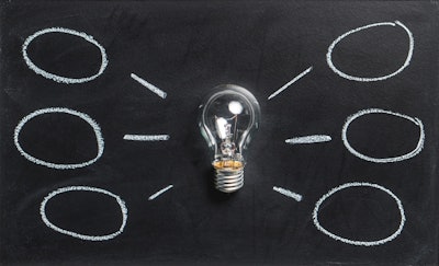 Abstract Blackboard Bulb Chalk 355948