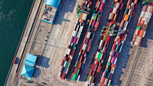 Aerial View Photography Of Container Van Lot 1427107