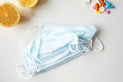 Face Masks On White Background 3873177