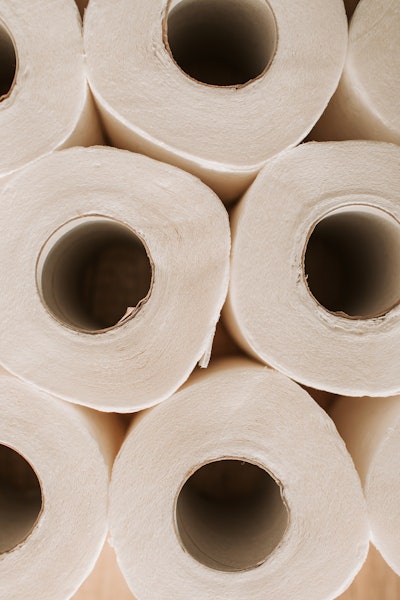White Toilet Paper Rolls 3958212