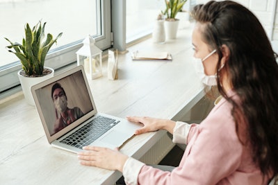 Woman Having A Video Call 4031818