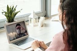Woman Using Her Laptop On Video Call 4031821