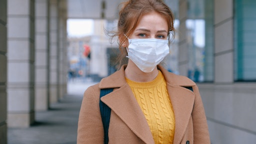 Woman Wearing Face Mask 3902881