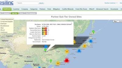 Resilinc Map
