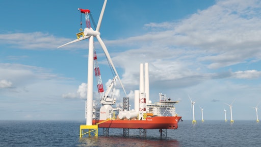 Scorpio Bulkers Wind Turbine Installation Vessel
