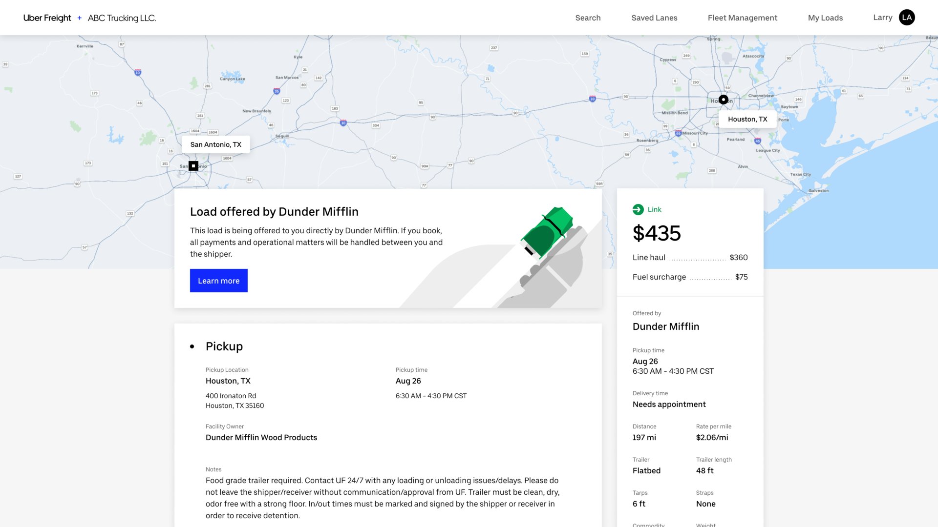 Uber Freight Expands Enterprise Shipper Offering With Uber Freight Enterprise And Uber Freight Link Supply And Demand Chain Executive Join us today as we break the world record for the longest uber ride. uber freight expands enterprise shipper