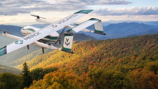Merck Volansi Delivering Vaccines By Drone