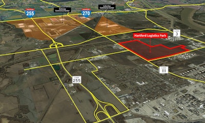 8 7 20 Aerial Hartford Logistics Park Madison Co