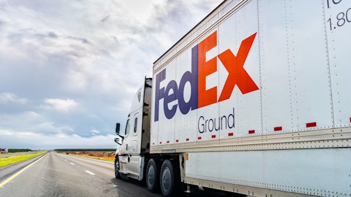 Sundry Photography Adobe Stock Fed Ex Truck