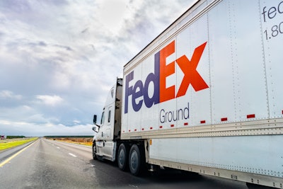 Sundry Photography Adobe Stock Fed Ex Truck
