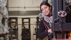 Rk Employee On Forklift