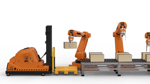 Stock Robotic Warehousing