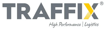 Traffix Tagline Grey And Yellow Logo Registered 01