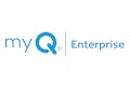 My Q Enterprise Logo Blu Side