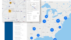 Fleetworthy Drivewyze’s Safety+ Site Visits Map View