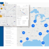 Fleetworthy Drivewyze’s Safety+ Site Visits Map View