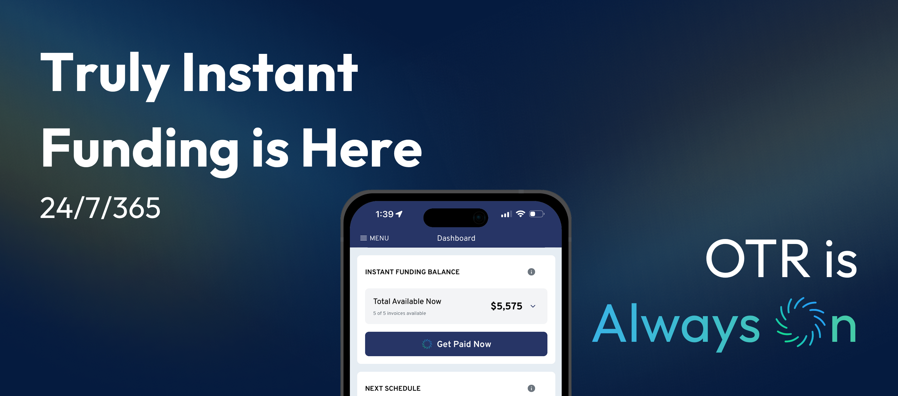 Otr Solutions Truly Instant Funding