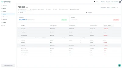 Open Tug Barge Os Invoice Intelligence