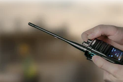 Ritron Hr Series Portable Radio In Hand
