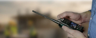 Ritron Hr Series Portable Radio In Hand