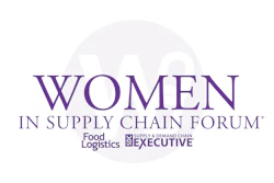 Women in Supply Chain Forum logo with Food Logistics and Supply & Demand Chain Executive partnership